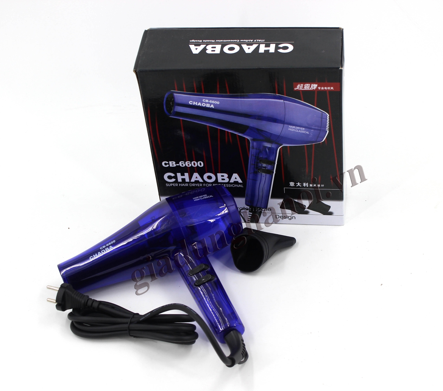 máy sấy tóc chaoba 6600 gia dụng hà nội