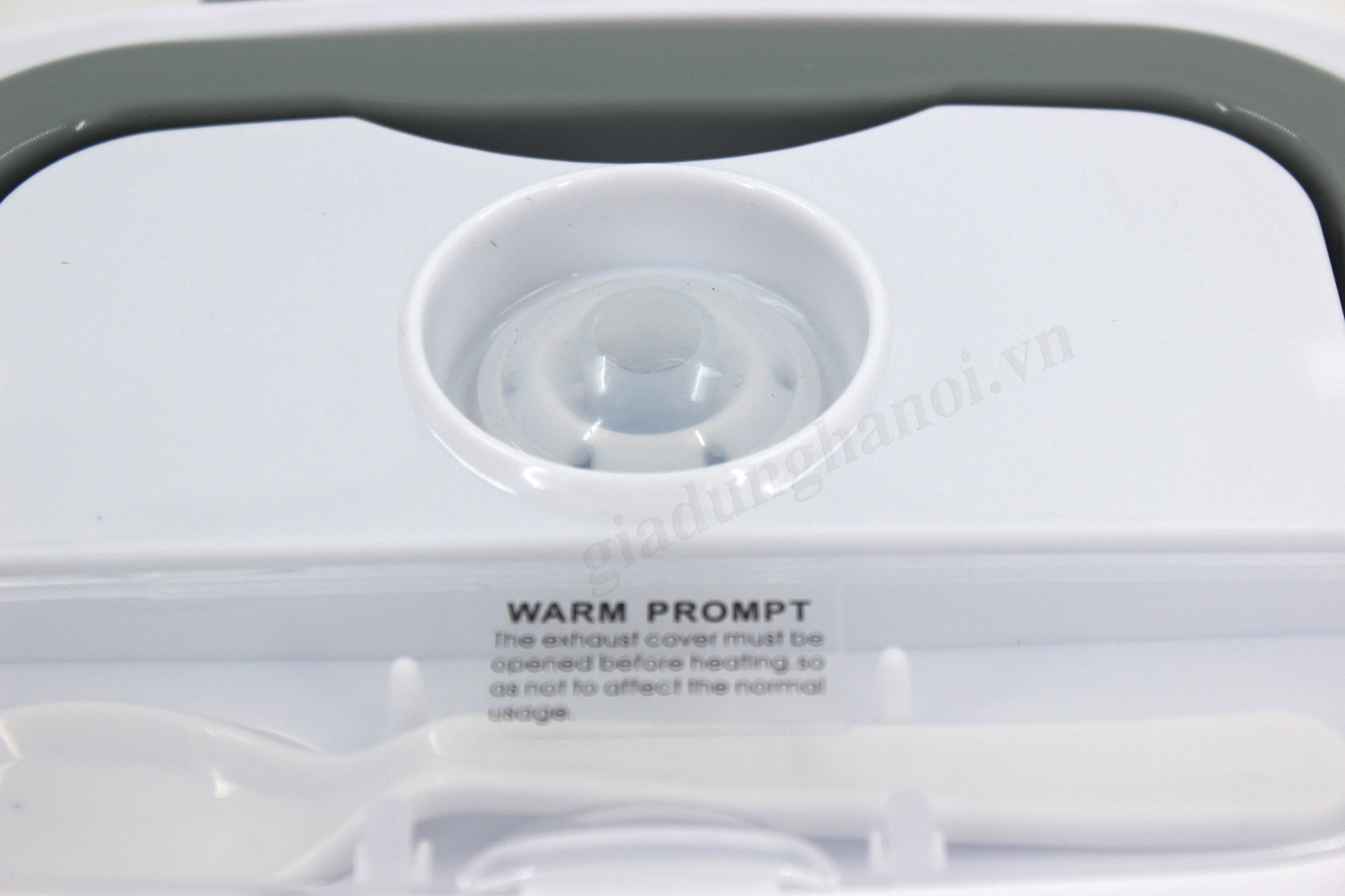 Hộp cơm lòng inox màu xám đồ gia dụng hà nội 4