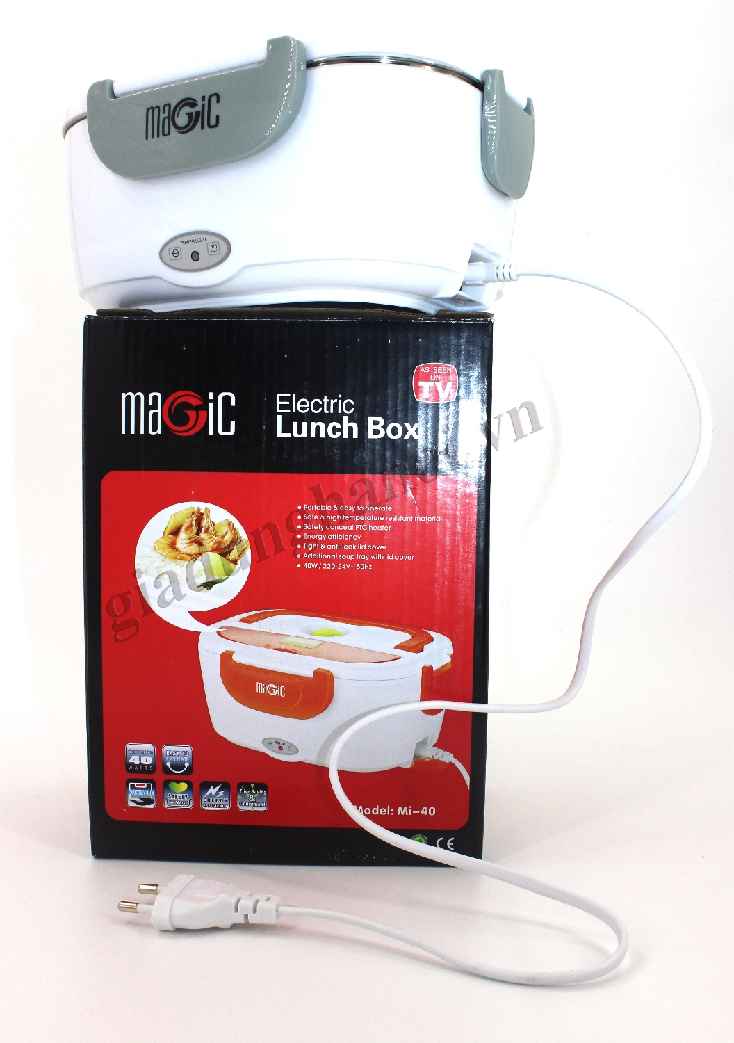 Hộp cơm lòng inox màu xám đồ gia dụng hà nội 7