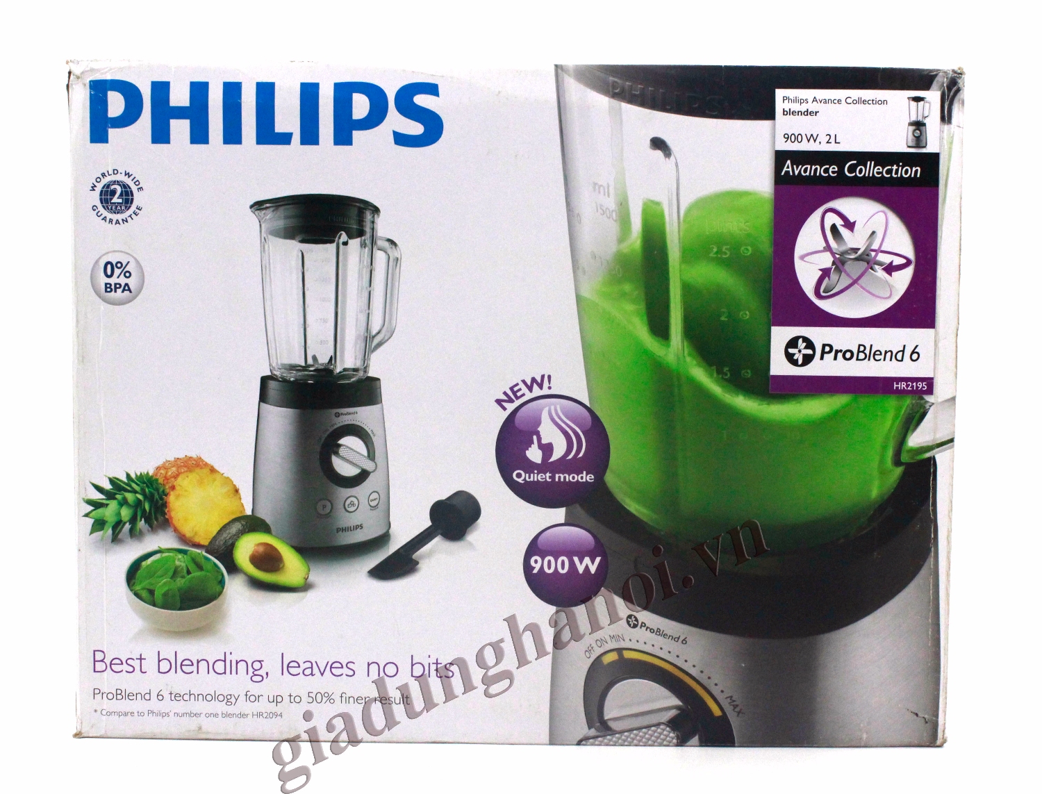 máy xay sinh tố philip HR2195 gia dụng hà nội